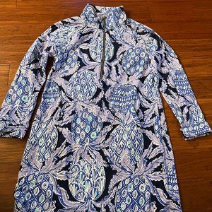 Skipper Printed Popover Dress SIZE MED